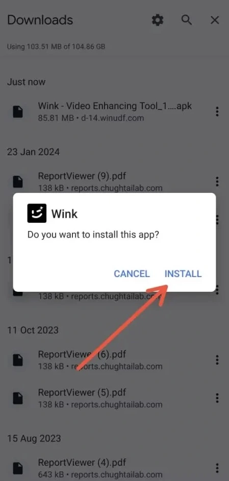 Wink Mod APK