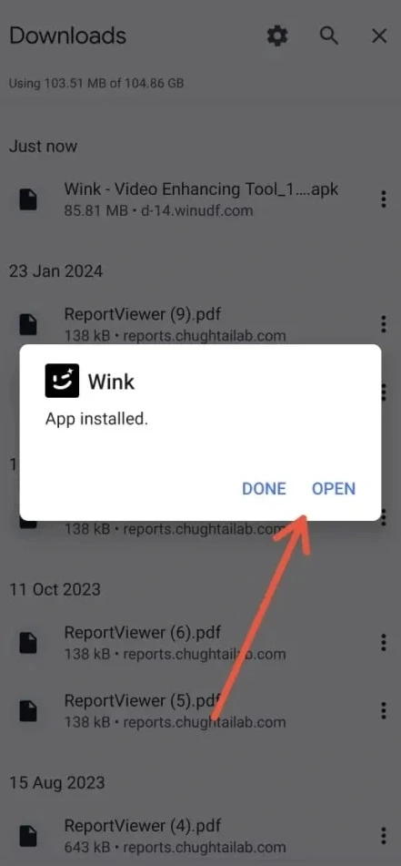 Wink Mod APK